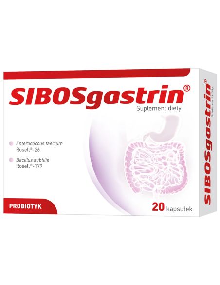 SIBOSgastrin probiotyk 20 saszetek