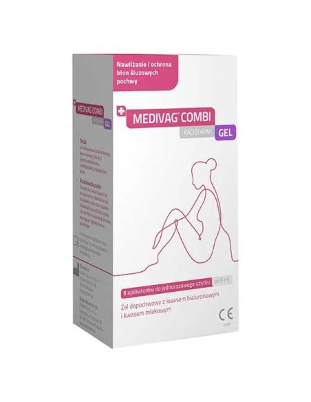 Medivag Combi Gel, żel dopochwowy 5 ml x 5 aplikatorów