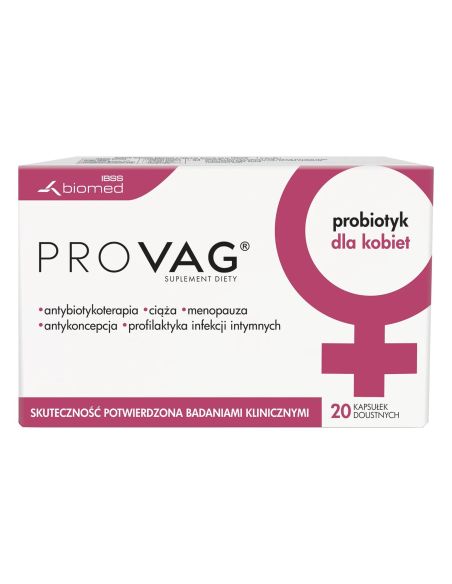 Provag 20 kapsułek doustnych