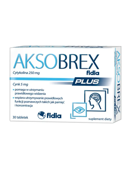 Aksobrex Fidia Plus 30 tabletek