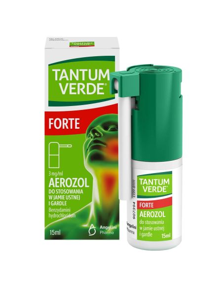 Tantum Verde forte areozol do gardła 15ml