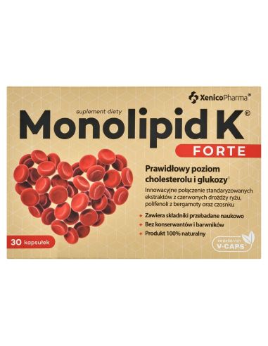 Monolipid K Forte 30 kapsułek