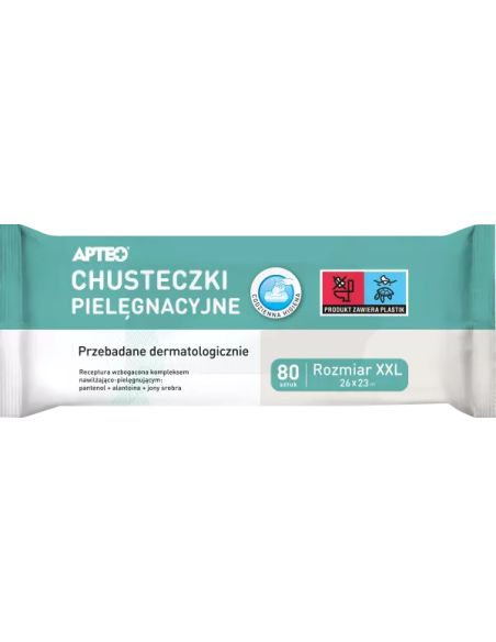 APTEO chusteczki pielęgnacyjne XXL 80 sztuk