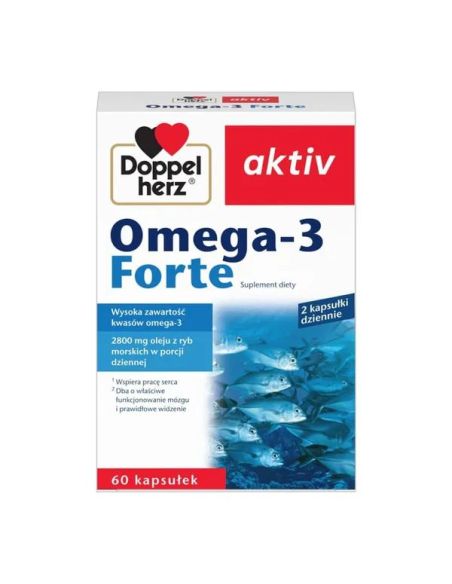 Doppelherz Aktiv Omega-3 Forte 60 kaps.
