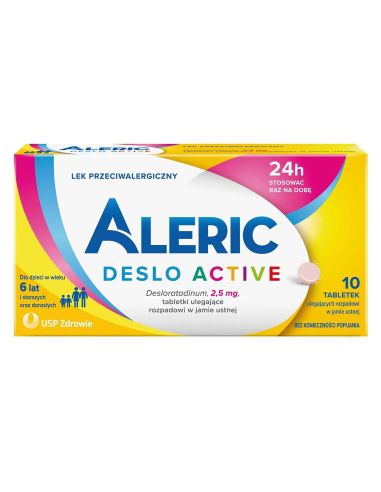 Aleric Deslo Active 2,5mg 10tabl