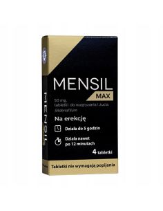 Mensil Max 50 mg 4 tabletki powlekane