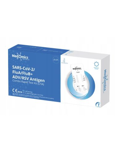 Test Combo 5w1 Covid-19, Grypa AB, RSV +...