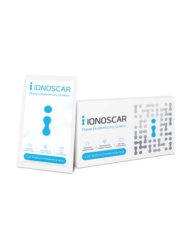 IONOSCAR Plaster jonoforetyczny na blizny 10x20...