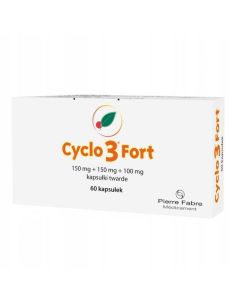 Cyclo 3 Fort 150 mg 60 kapsułek Na krążenie żylaki