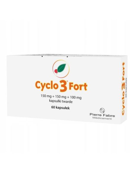 Cyclo 3 Fort 150 mg 60 kapsułek Na krążenie żylaki