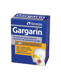Gargarin 6 saszetek po 5 g