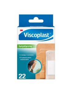 Viscoplast Turystyczny Zestaw plastrów 22 sztuki