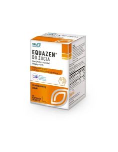 Equazen do żucia o smaku truskawkowym 60 kapsułek