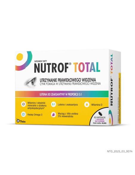 Nutrof Total z Wit. D3 60 kaps.