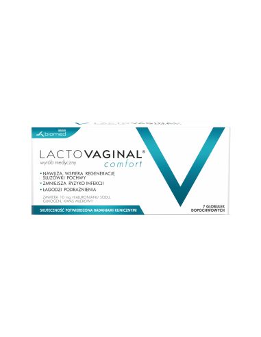 LACTOVAGINAL Comfort to globulki dopochwowe...