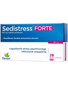 Sedistress Forte 500 mg 28 tabletek