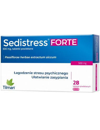 Sedistress Forte 500 mg 28 tabletek