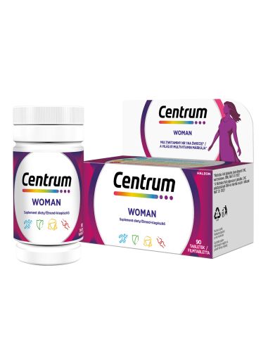 Centrum WOMAN Multiwitamina dla kobiet 90 tabletek