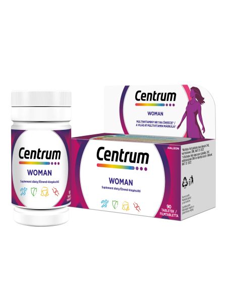 Centrum WOMAN Multiwitamina dla kobiet 90 tabletek