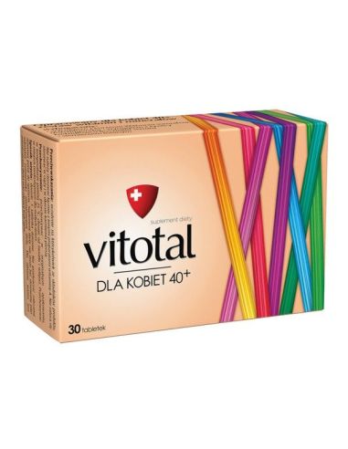 Vitotal Dla Kobiet 40+, 30 tabletek