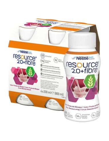 Resource 2.0 Fibre smak owoców leśnych 4 x 200 ml