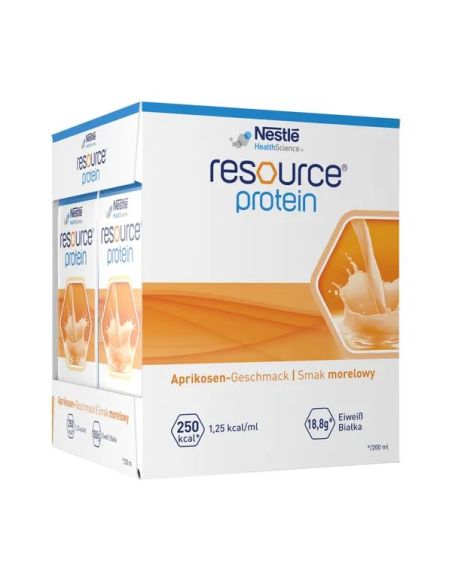 Resource Protein smak morelowy 4 x 200 ml