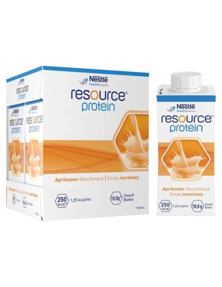 Resource Protein smak morelowy 4 x 200 ml
