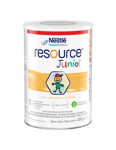 Resource Junior proszek waniliowy 400 g
