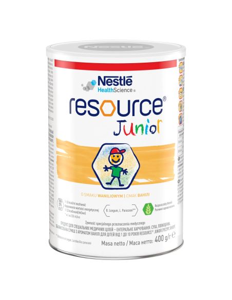 Resource Junior proszek waniliowy 400 g