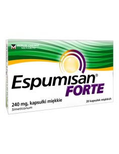 Espumisan Forte 240 mg 20 kapsułek