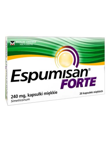 Espumisan Forte 240 mg 20 kapsułek
