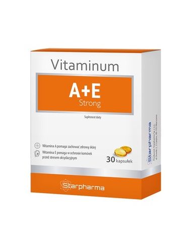 Vitaminum A+E Strong 30 kapsułek