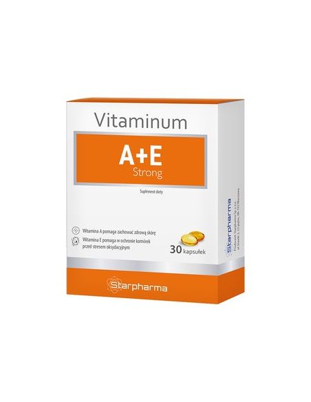 Vitaminum A+E Strong 30 kapsułek