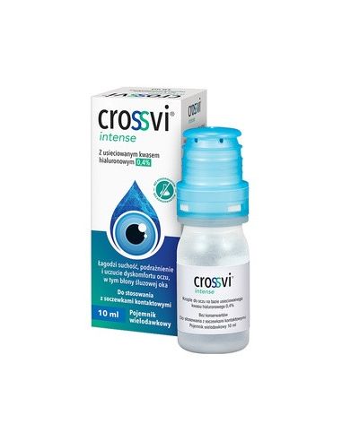 Crossvi Intense 0,4% krople do oczu 10 ml