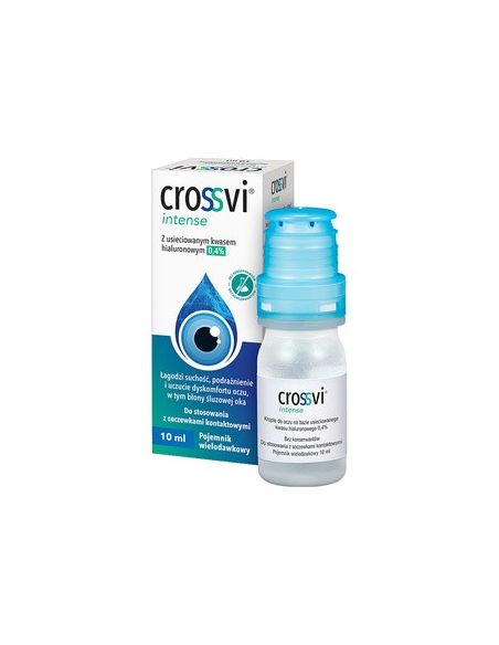 Crossvi Intense 0,4% krople do oczu 10 ml