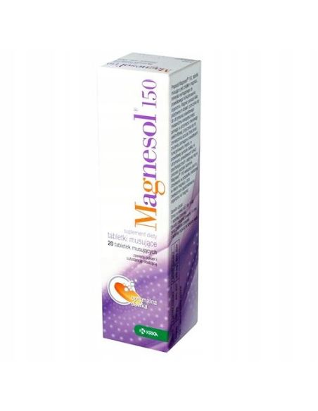 Magnesol 150 mg 20 tabletek musujących