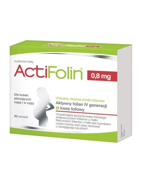 ActiFolin 0,8 mg  90 tabletek