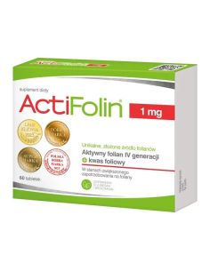 Actifolin 1 mg 60 tabletek