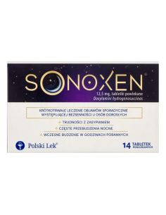 SONOXEN 12,5 mg 14 tabletek