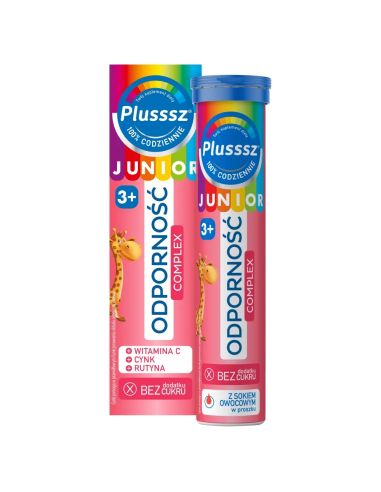Plusssz JUNIOR 3+ Odporność Complex 20 tabletek...