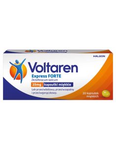 Voltaren Express Forte 25 mg 20 kaps.