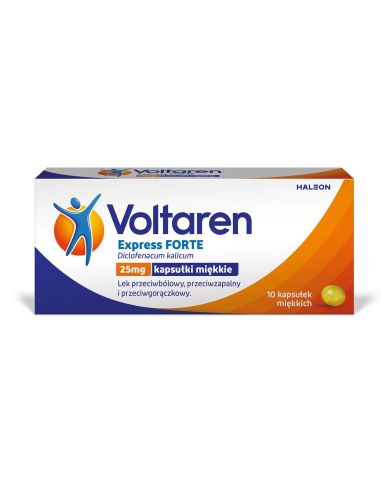 Voltaren Express Forte 25 mg 10 kaps.