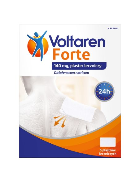 Voltaren Forte 140 mg plaster leczniczy 5 sztuk