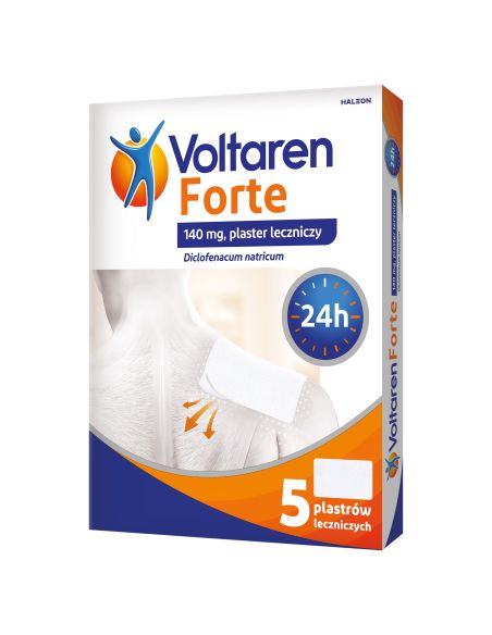 Voltaren Forte 140 mg plaster leczniczy 5 sztuk