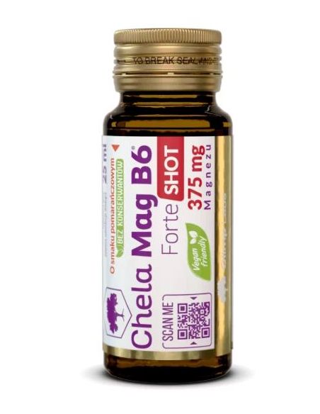 Olimp Chela-Mag B6 Forte Shot smak pomarańczowy 25 ml