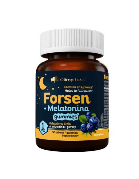 Olimp Forsen + Melatonina Gummies żelki 30 sztuk