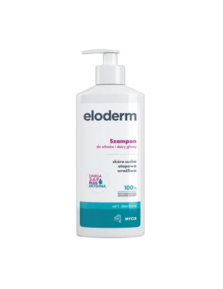 Eloderm Szampon do włosów i skóry głowy 300 ml