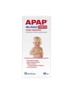 APAP dla dzieci FORTE smak malinowy 40mg/ml zawiesina...