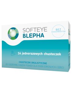SOFTEYE BLEPHA Chusteczki okulistyczne 14 sztuk