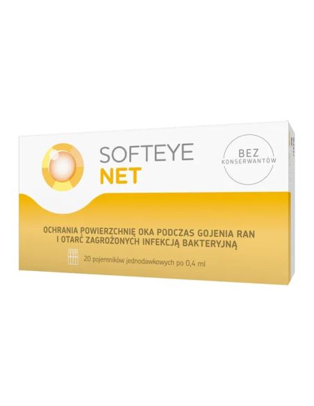 SOFTEYE NET żel do oczu 20 pojemników x 0,4 ml